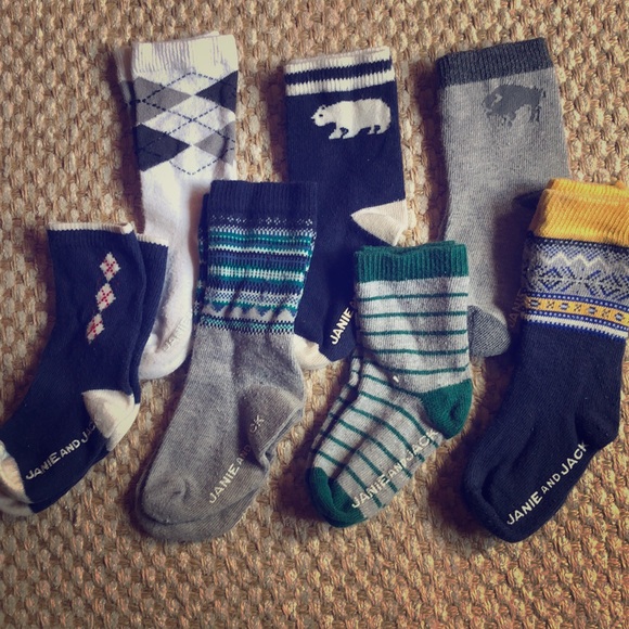 Janie and Jack Other - Janie And Jack Socks 7 pairs
